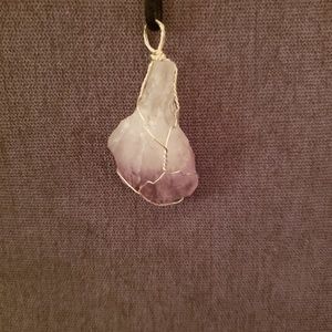 Purple Stone Necklace